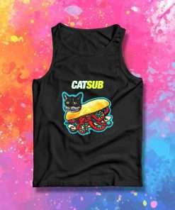 Catsub Kitty Sandwich Tank Top