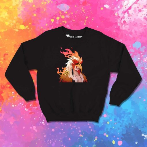 Chick Fil A Flaming Chicken Sweatshirt
