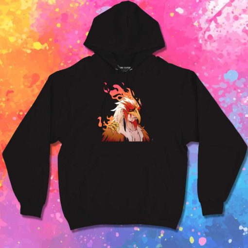 Chick Fil A Flaming Chicken Hoodie