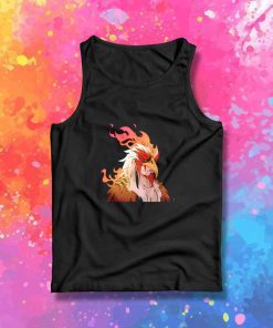 Chick Fil A Flaming Chicken Tank Top