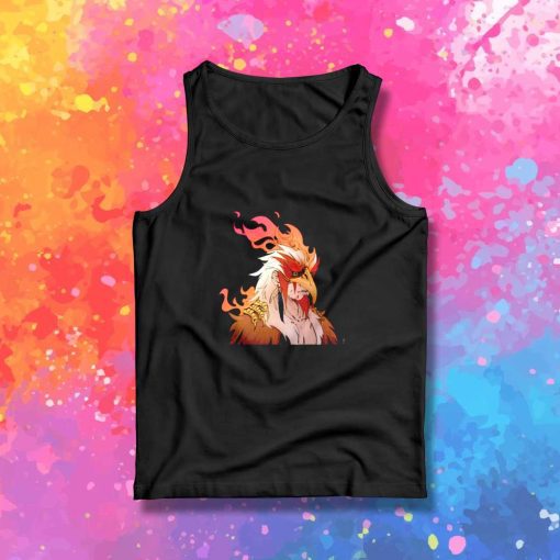 Chick Fil A Flaming Chicken Tank Top