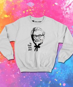 Colonel Sanders It's Finger Lickin Good Sweatshirt