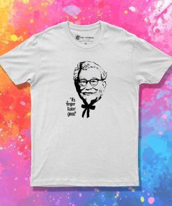Colonel Sanders It's Finger Lickin Good T-Shirt