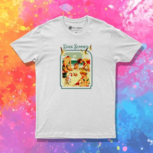 Dark Summer Horror Beach T-Shirt