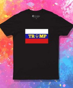 Donald Trump And Russia Flag T-Shirt