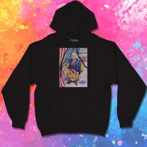 Donald Trump Golden Toilet Hoodie