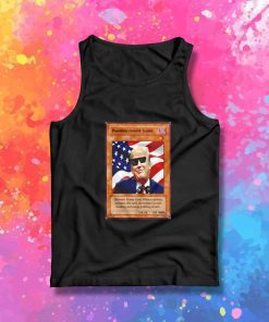Donald Trump Yugioh Card Tank Top