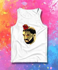 Drake Rose Sliced Head Tank Top