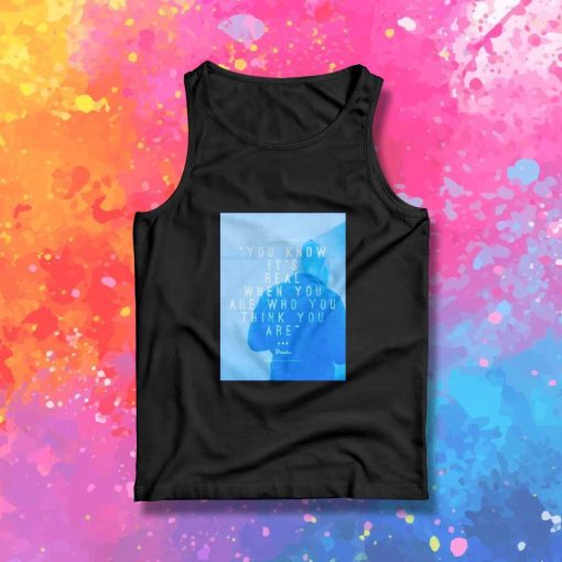 Drake Who You Are Tank Top