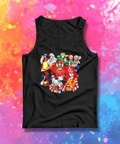 Fast Food Waifus Anime Tank Top