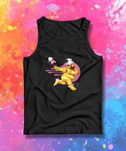 Fat Guy Ice Cream In A Flash Tank Top