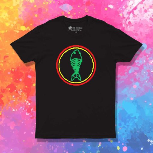 Fishbone Watercolor Logo T-Shirt