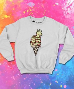 Giratto Giraffe Gelato Ice Cream Sweatshirt