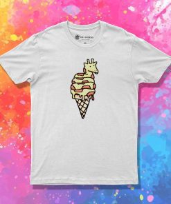 Giratto Giraffe Gelato Ice Cream T-Shirt