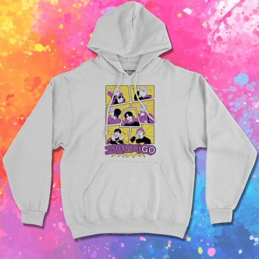 Go Go BTS Comic Panel Hoodie