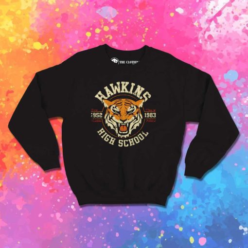 Hawkins Tiger High School Sweatshirt