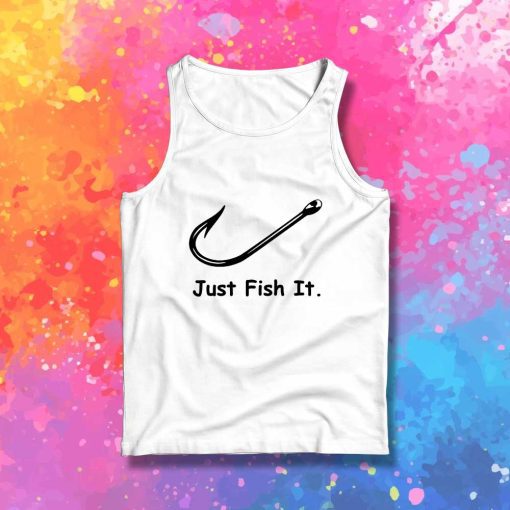 Hook Just Fish It Tank Top