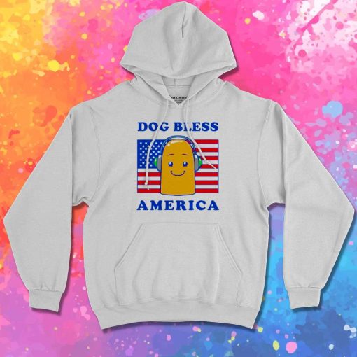 Hot Dog Bless America Hoodie
