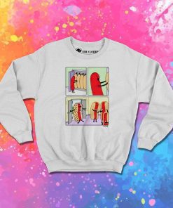 Hot Dog Cool Bun Outfit Sweatshirt