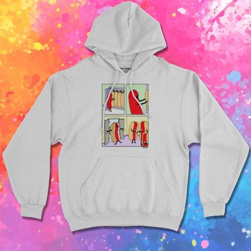 Hot Dog Cool Bun Outfit Hoodie