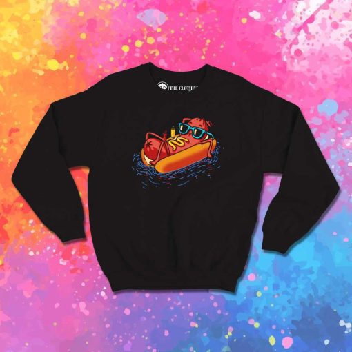 Hot Dog Summer Party Sweatshirt