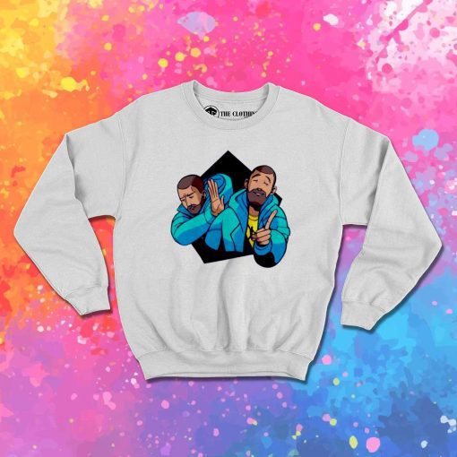 Hotline Guy Drake Cartoon Sweatshirt