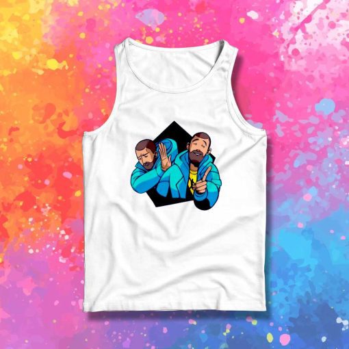 Hotline Guy Drake Cartoon Tank Top