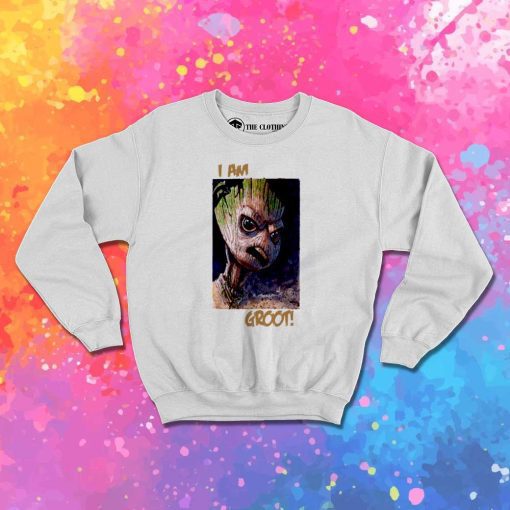 I Am Groot Cool Poster Sweatshirt