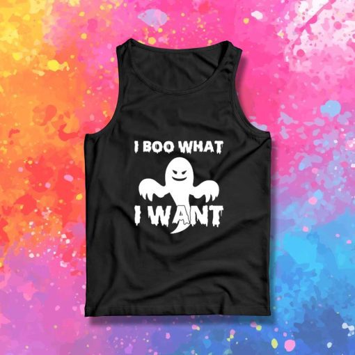 I Boo What I Want Tank Top
