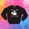 I'm Just Here For The Boos Beer Sweatshirt