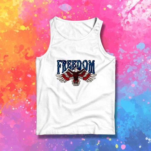 Independence Day Freedom Eagle Tank Top