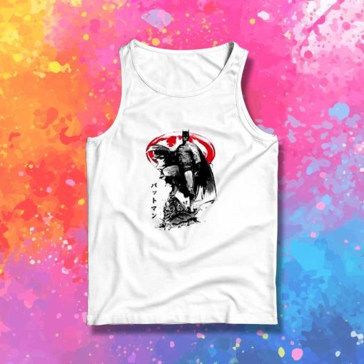 Japanese Batman Ukiyo-e Tank Top
