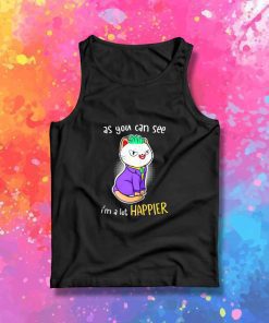 Joker A Lot Happier Cat Tank Top