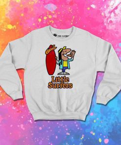 Little Surfers Pizza Slice Sweatshirt