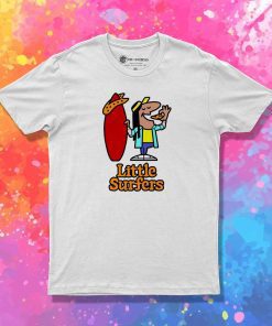 Little Surfers Pizza Slice T-Shirt