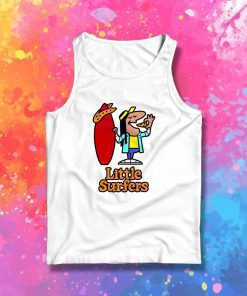 Little Surfers Pizza Slice Tank Top