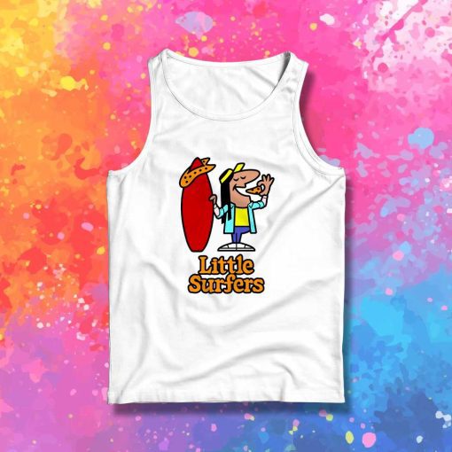 Little Surfers Pizza Slice Tank Top