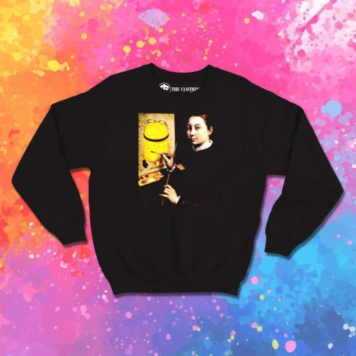 Minion Old Fashioned Painting Sweatshirt