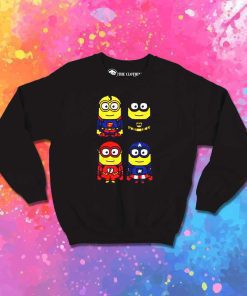 Minions Superheroes Costume Sweatshirt
