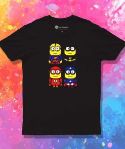 Minions Superheroes Costume T-Shirt