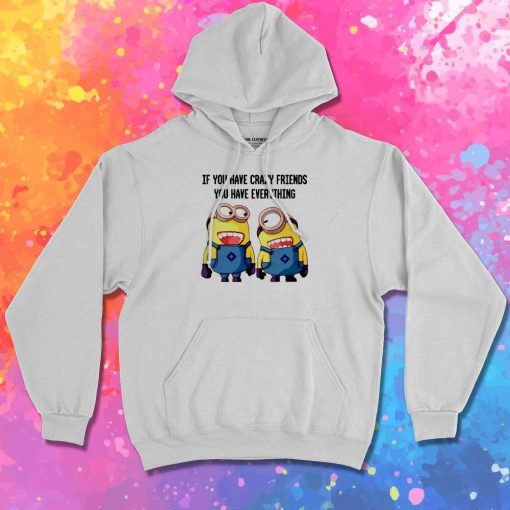 Minions You Have Crazy Friends Hoodie