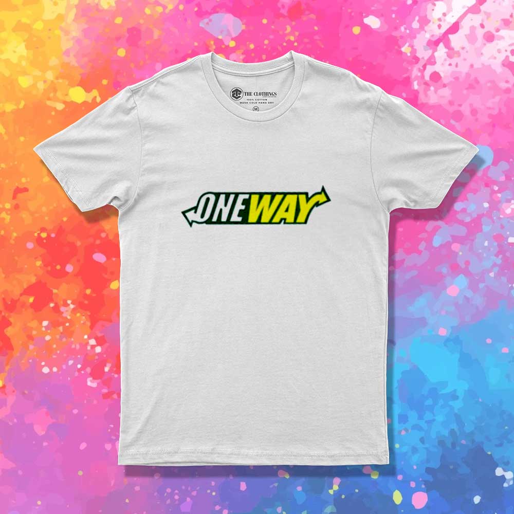 One Way Logo Parody T-Shirt