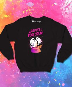Pastel Boo Crew Globe Sweatshirt