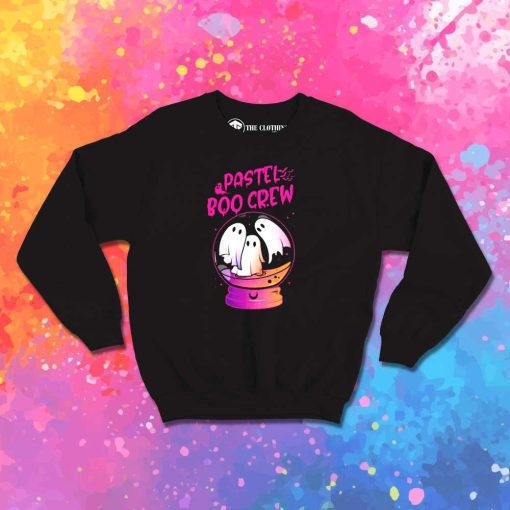 Pastel Boo Crew Globe Sweatshirt