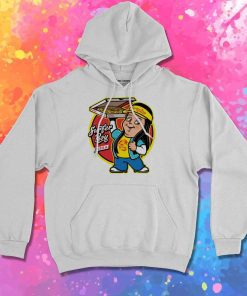 Pizza Boy Surfer Delivery Hoodie