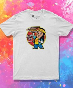 Pizza Boy Surfer Delivery T-Shirt