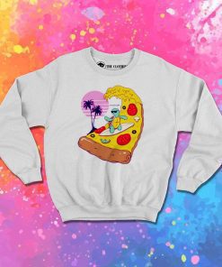 Pizza Wave Surfing Sweatshirt