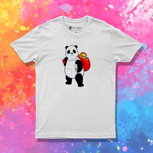 Pooh Bear In Panda Disguise T-Shirt