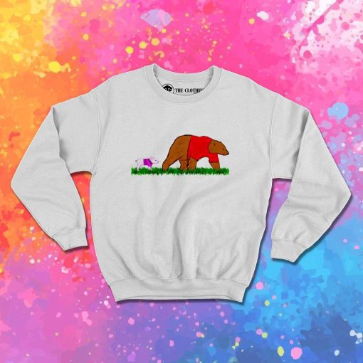 Realistic Bear Pooh And Piglet Sweatshirt