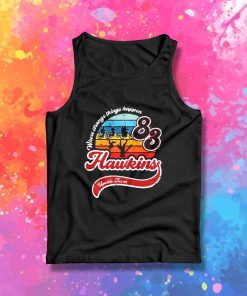 Retro Strange Things Happen Upside Down Tank Top